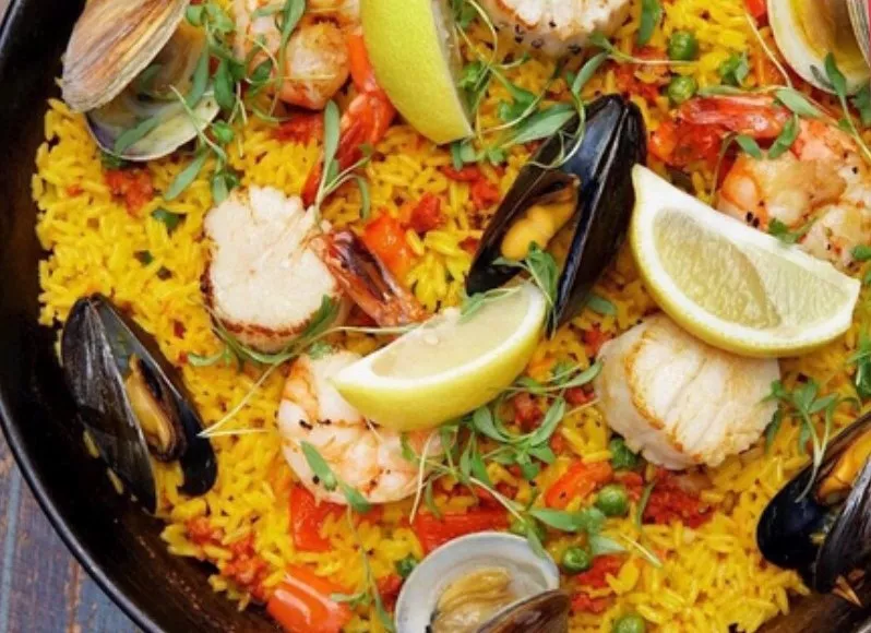 西班牙-Spanish seafood risotto