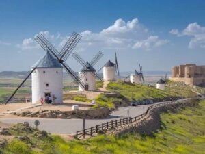 西班牙，白色風車村-Consuegra