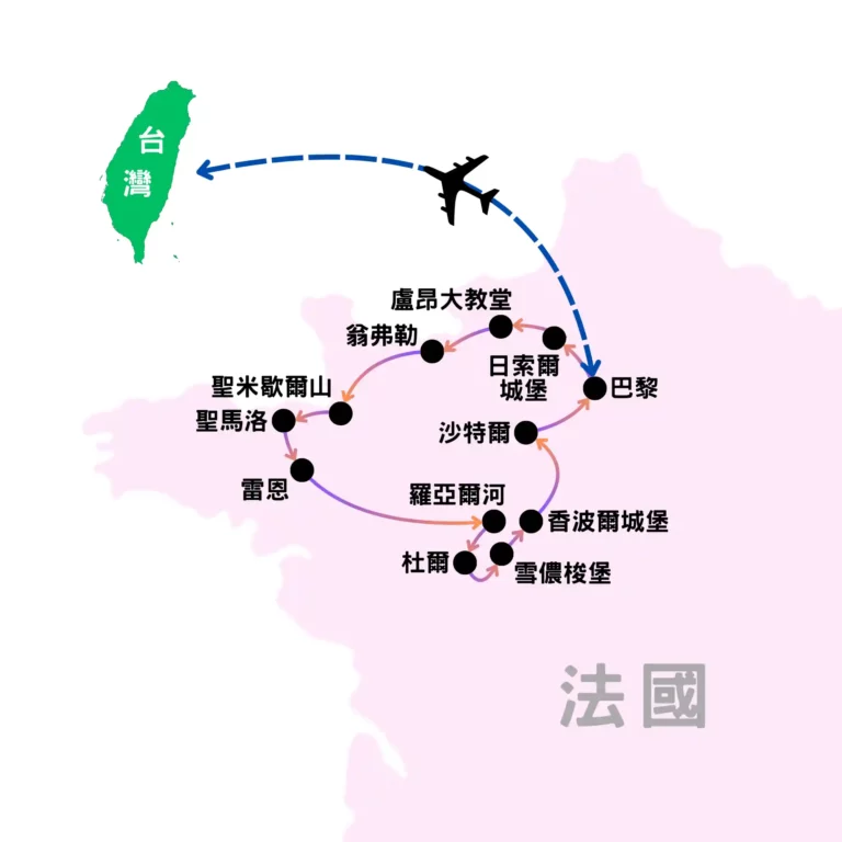 北法10日map