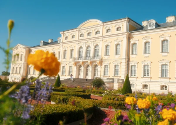 波羅的海 拉脫維亞 隆黛爾宮Rundale Palace