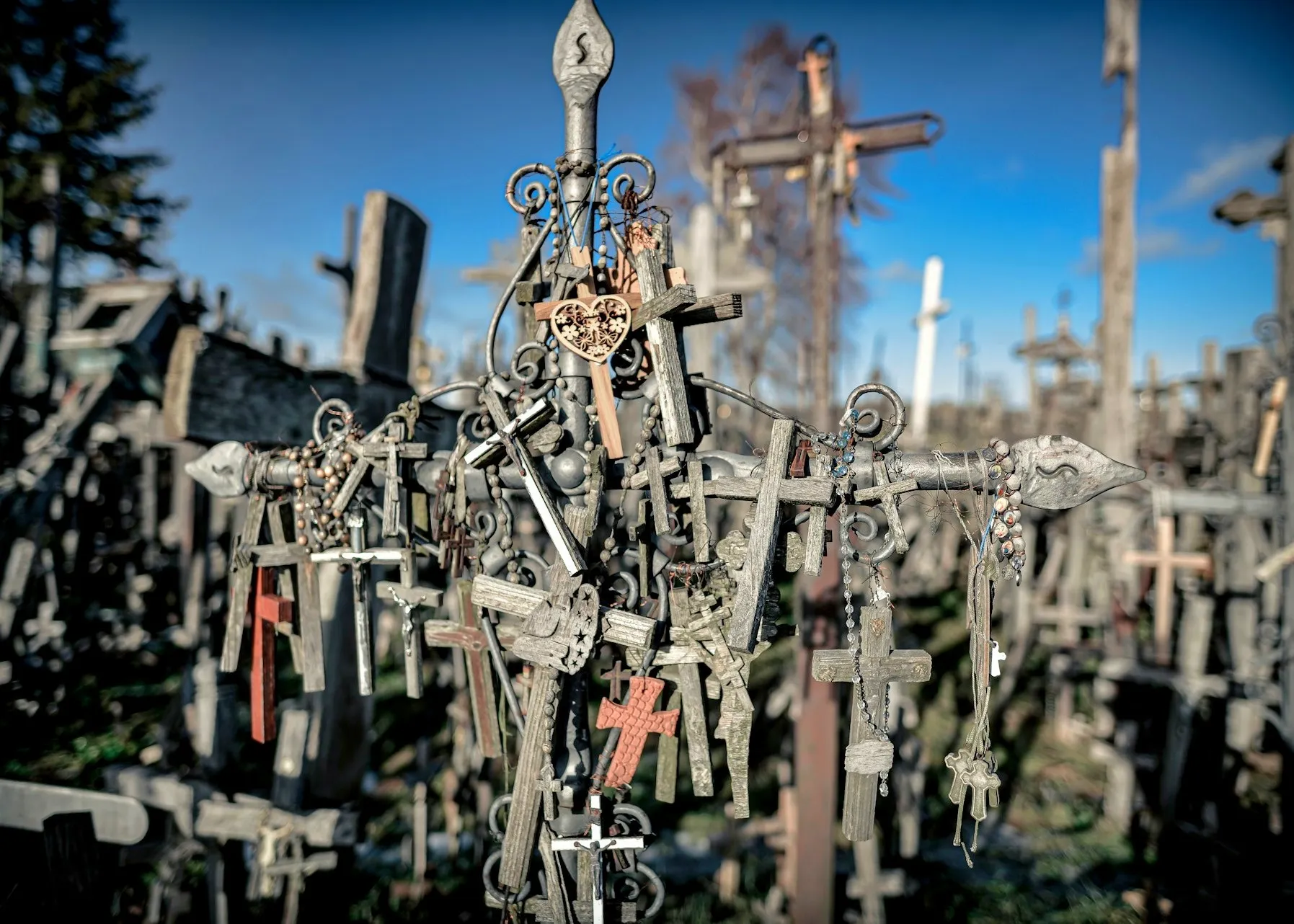 波羅的海 立陶宛 十字架山（Hill of Crosses）