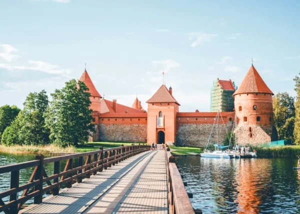 波羅的海 立陶宛 特拉凱水中城堡Trakai Castle